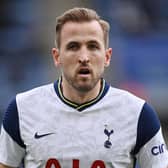 Harry Kane, of Tottenham Hotspur, has been subject of transfer speculation and links with Manchester City. (Photo by Laurence Griffiths/Getty Images)