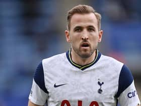 Harry Kane, of Tottenham Hotspur, has been subject of transfer speculation and links with Manchester City. (Photo by Laurence Griffiths/Getty Images)