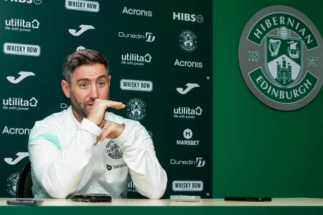 Lee Johnson knows that his Hibs squad is bloated.