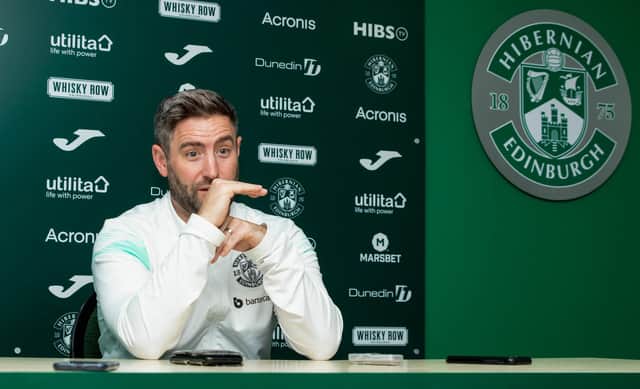 Lee Johnson knows that his Hibs squad is bloated.