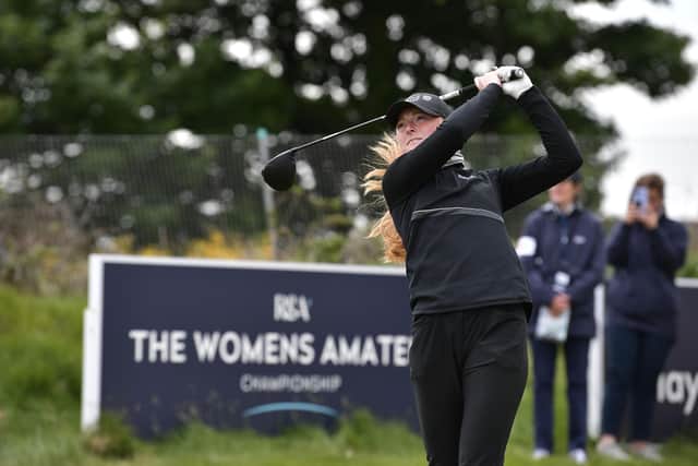 West Kilbride's Louise Duncan is the first Scot to win the R&A Women's Amateur Championship since 1977. Picture: Charles McQuillan/R&A/R&A via Getty Images.