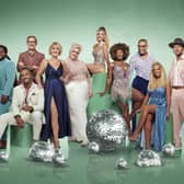 Strictly Come Dancing 2022 contestants James Bye; Kym Marsh, Hamza Yassin; Tyler West; Tony Adams; Kaye Adams; Jayde Adams; Helen Skelton; Fleur East; Richie Anderson; Molly Rainford; Matt Goss; Ellie Simmonds; Will Mellor; Ellie Taylor,BBC,Ray Burmiston