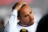 File photo dated 02-07-2022 of Mercedes' Lewis Hamilton, who said he is braced for a tough weekend after he finished a distant 11th in practice for the Hungarian Grand Prix. Issue date: Friday July 29, 2022.