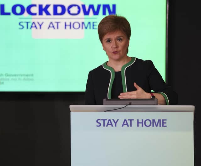 First minister Nicola Sturgeon could face a vote of no confidence.