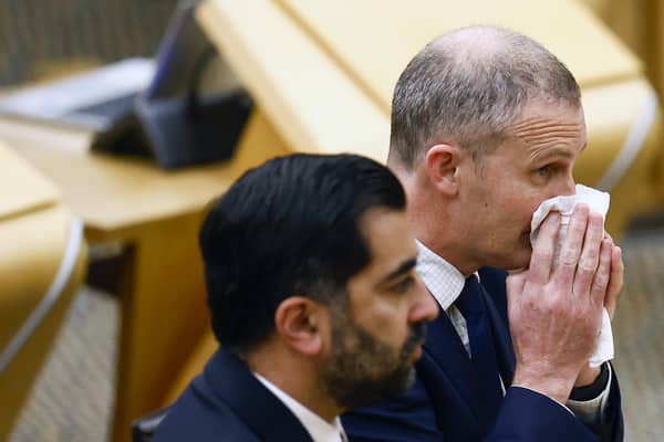 Health Secretary Michael Matheson gave a personal statement to the Scottish Parliament over an £11,000 data roaming bill on Thursday (Picture: Jeff J Mitchell/Getty Images)