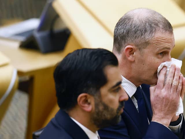 Health Secretary Michael Matheson gave a personal statement to the Scottish Parliament over an £11,000 data roaming bill on Thursday (Picture: Jeff J Mitchell/Getty Images)