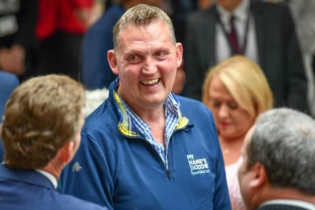 Former Scotland rugby player Doddie Weir was diagnosed with MND in 2016. Picture: Jeff J Mitchell/Getty Images