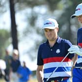 Justin Thomas and Jordan Spieth are sitting out the opening session in the 44th Ryder Cup at Marco Simone Golf & Country Club in Rome. Picture: Alberto Pizzoli/AFP via Getty Images.