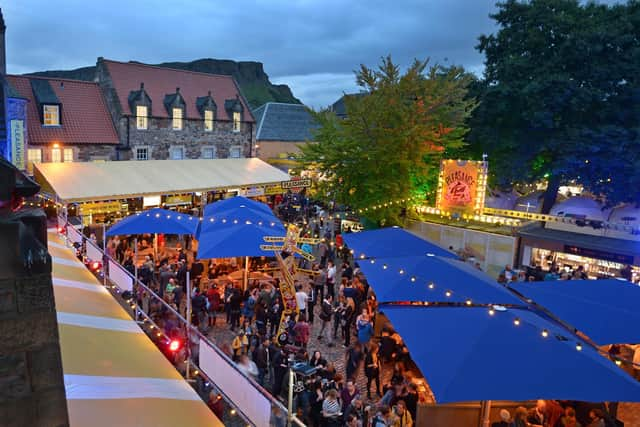 The Pleasance Courtyard is one of the most popular venues at the Edinburgh Festival Fringe. Picture: Neil Hanna