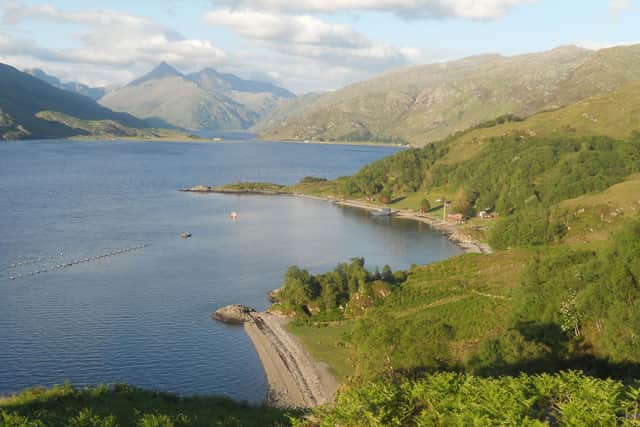 The Highland Outdoor centre is located at Ardintigh Bay,  on the shores of Loch Nevis on the North Morar peninsula