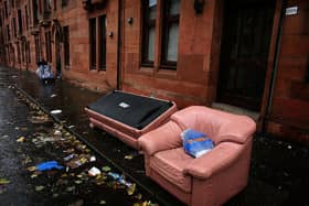 In August, a local councillor described Glasgow as a “midden” after images of litter strewn streets and overflowing bins were published online.
