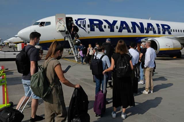 Ryanair has introduced a questionnaire in Afrikaans for South African passport holders.