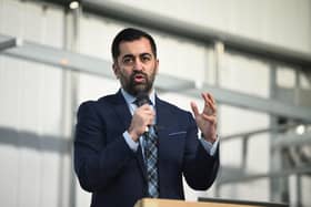 First Minister Humza Yousaf. Image: Andy Buchanan/Press Association.