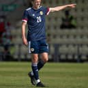 Tom Clayton in action for Scotland. (Photo by Craig Foy / SNS Group)
