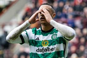 It was not Adam Idah's day as the Celtic hitman missed an early penalty at Tynecastle.