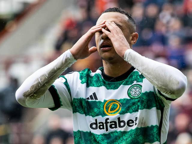 It was not Adam Idah's day as the Celtic hitman missed an early penalty at Tynecastle.