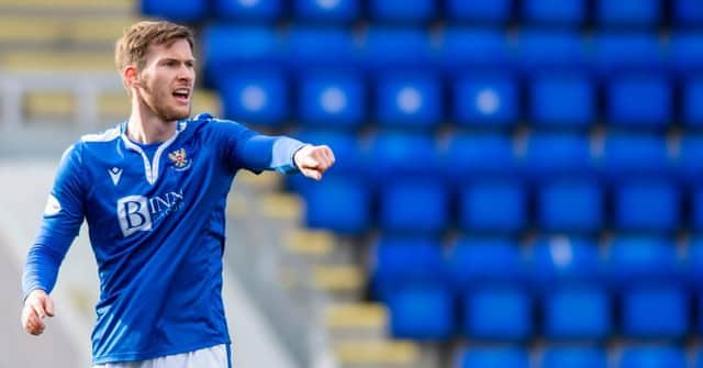 Jamie McCart in action for St Johnstone during the Scottish Premiership match between St Johnstone and Ross County at McDiarmid Park on March 20, 2021, in Perth, Scotland. (Photo by Mark Scates / SNS Group)