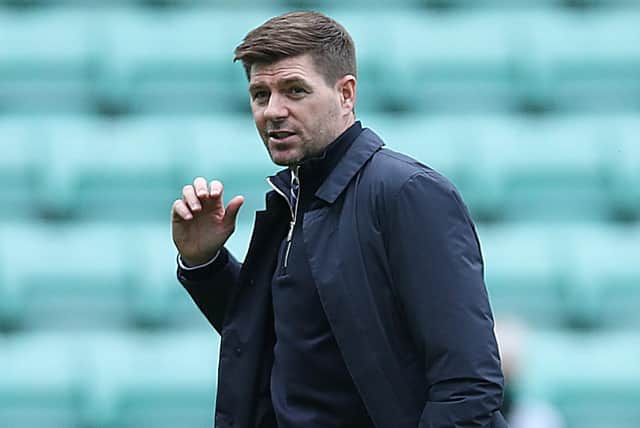 Steven Gerrard, manager of Rangers. (Photo by Ian MacNicol/Getty Images)