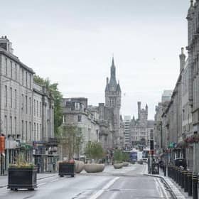 Aberdeen town centre. Picture: TSPL