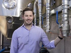 Douglas Martin is managing director at MiAlgae, a biotech start-up which is turning waste from whisky distilleries into microalgae that is rich in omega-3 oil - which can be used for human and animal consumption. Photograph: Martin Shields