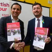Launch of 2022 Edinburgh Labour Manifesto with Cammy Day and Scottish Labour leader Anas Sarwar
