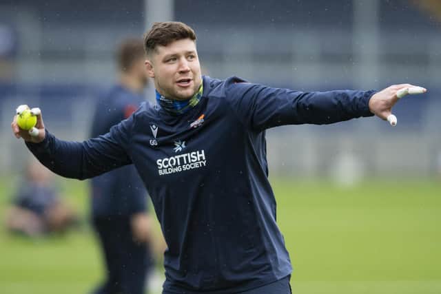 Grant Gilchrist and Edinburgh take on Saracens on Sunday.