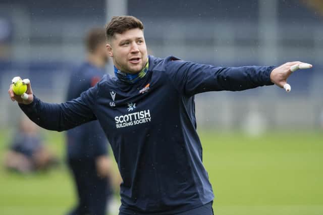 Grant Gilchrist and Edinburgh take on Saracens on Sunday.