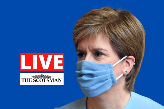 First Minister Nicola Sturgeon will give the latest coronavirus update for Scotland on Tuesday.
