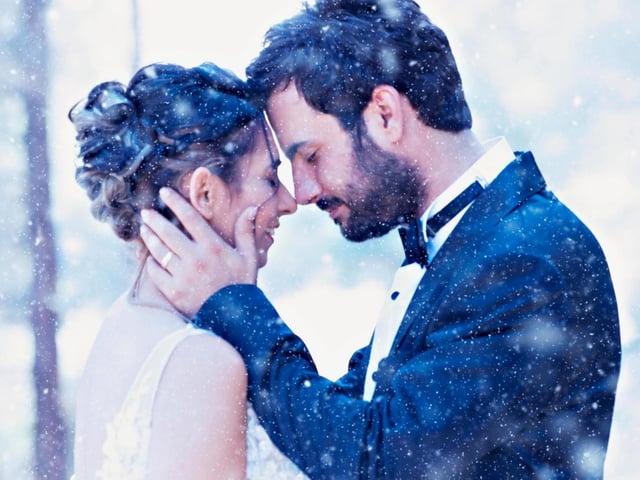 What's more romantic than a winter wedding? A winter wedding in the Scottish Highlands! The magical ambience of the quiet region dampened by snow along with breathtaking scenery makes this a top location for any betrothed - and if you're sporting a Scottish tartan then it's going to beam brightly and beautifully with the snowy backdrop.