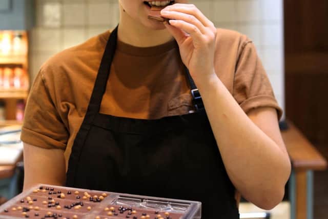 Chloe Oswald Chocolatier and founder of Chocolatia. Photo:  Jamie Butler