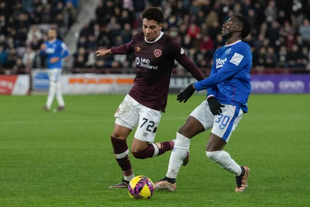 Hill has been a regular for Robbie Neilson since joining on loan. (Photo by Mark Scates / SNS Group)