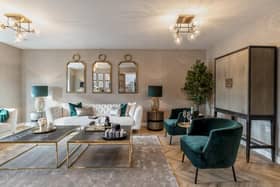 The Lomond house type's lounge. Image: Niall Hastie