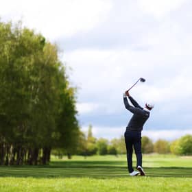 Martin Kaymer plays a practice round during ahead of the Betfred British Masters at The Belfry. Picture: Richard Heathcote/Getty Images