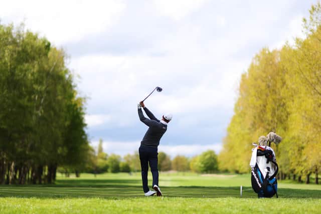 Martin Kaymer plays a practice round during ahead of the Betfred British Masters at The Belfry. Picture: Richard Heathcote/Getty Images