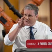 Keir Starmer delivers the speech in which he spoke about 'taking back control'