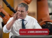 Keir Starmer delivers the speech in which he spoke about 'taking back control'