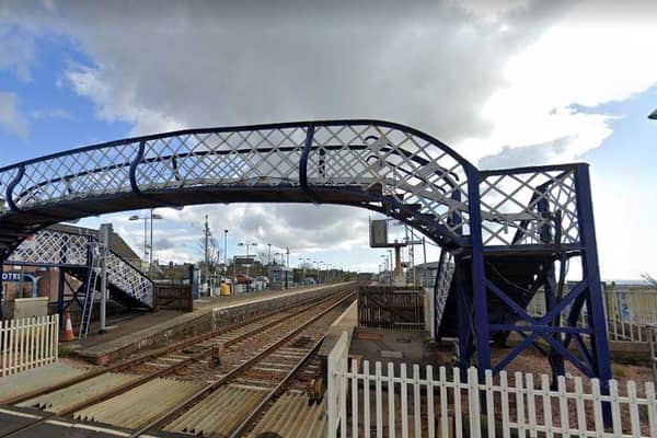 Trains between Dundee and Aberdeen have been cancelled after a gas leak was detected near the tracks in Carnoustie.