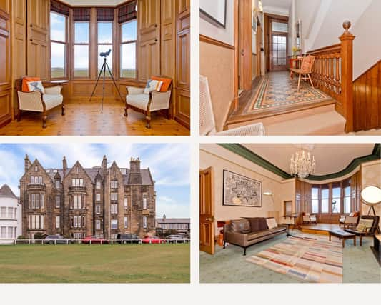 The impressive Victorian duplex apartment, 9a Arran House, spans over 1850 sq. feet