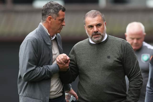 Celtic manager Ange Postecoglou believes it is "kind of sad" the modern mores that cost Jack Ross his job at Dundee United. (Photo by Craig Williamson / SNS Group)