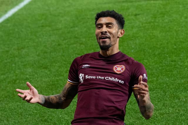 Josh Ginnelly has impressed Hearts fans this season.