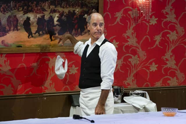 Geoff Sobelle during his Edinburgh International Festival performance