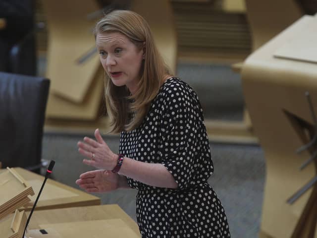 Education secretary Shirley-Anne Somerville said she would make an announcement soon on the future of exams