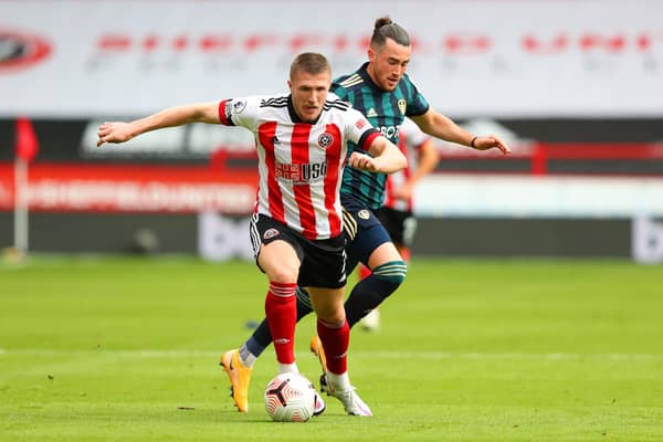 New Rangers signing John Lundstram pictured in action for Sheffield United against Leeds United last season. (Photo by Alex Livesey/Getty Images)
