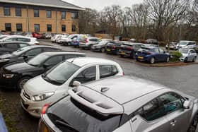 Edinburgh and Glasgow are among Scottish councils considering introducing a workplace parking levy. Picture: Lisa Ferguson