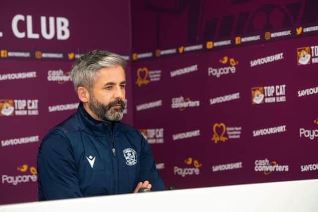 Motherwell interim manager Keith Lasley. (Photo by Gary Hutchison / SNS Group)