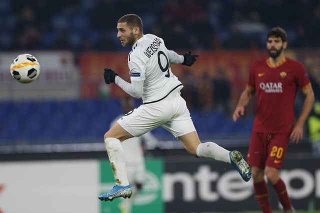 Shon Weissman scored an incredible goal in the Austrian Bundesliga this week. Picture: SNS