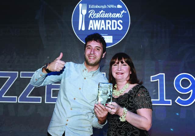 Edinburgh Restaurant Awards 2019, Best Customer Service - Pizzeria 1926. Image: Neil Hanna Photography