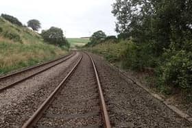 Part of the railway between Laurencekirk and Portlethen. Picture: RAIB