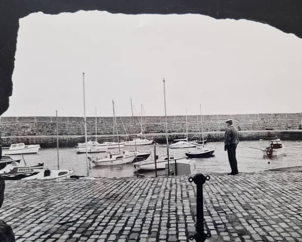 The view through the tunnel leading to Dysart Harbour (Pic: Fife Free Press archives)
