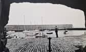 The view through the tunnel leading to Dysart Harbour (Pic: Fife Free Press archives)